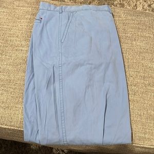 Tommy Hilfiger Flat Front Pants Blue Size 48x34
